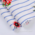 ドレスのための30代印刷された花柄レーヨン生地